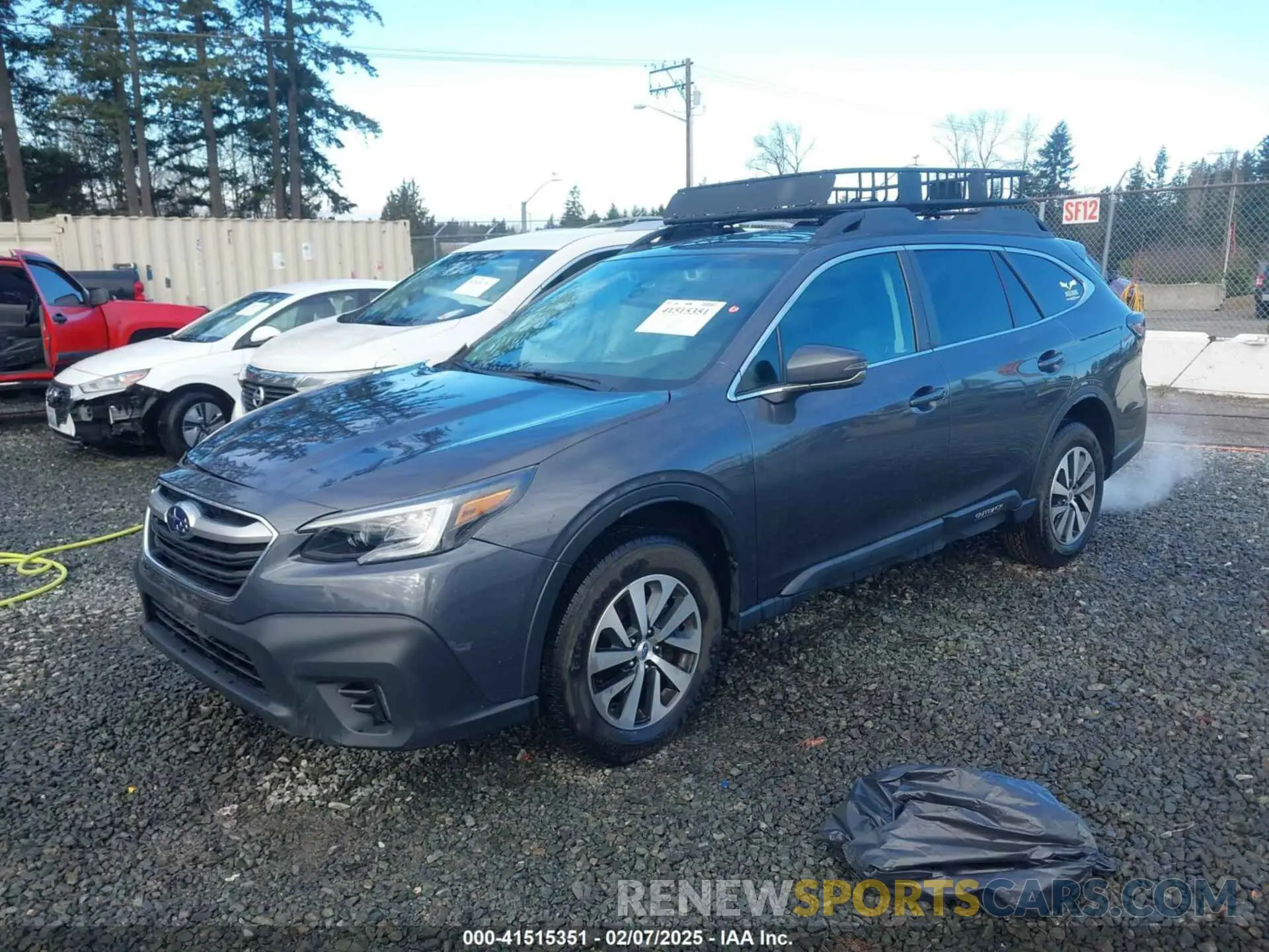 2 fotografías del automóvil dañado 4S4BTAEC4L3195785 SUBARU OUTBACK 2020