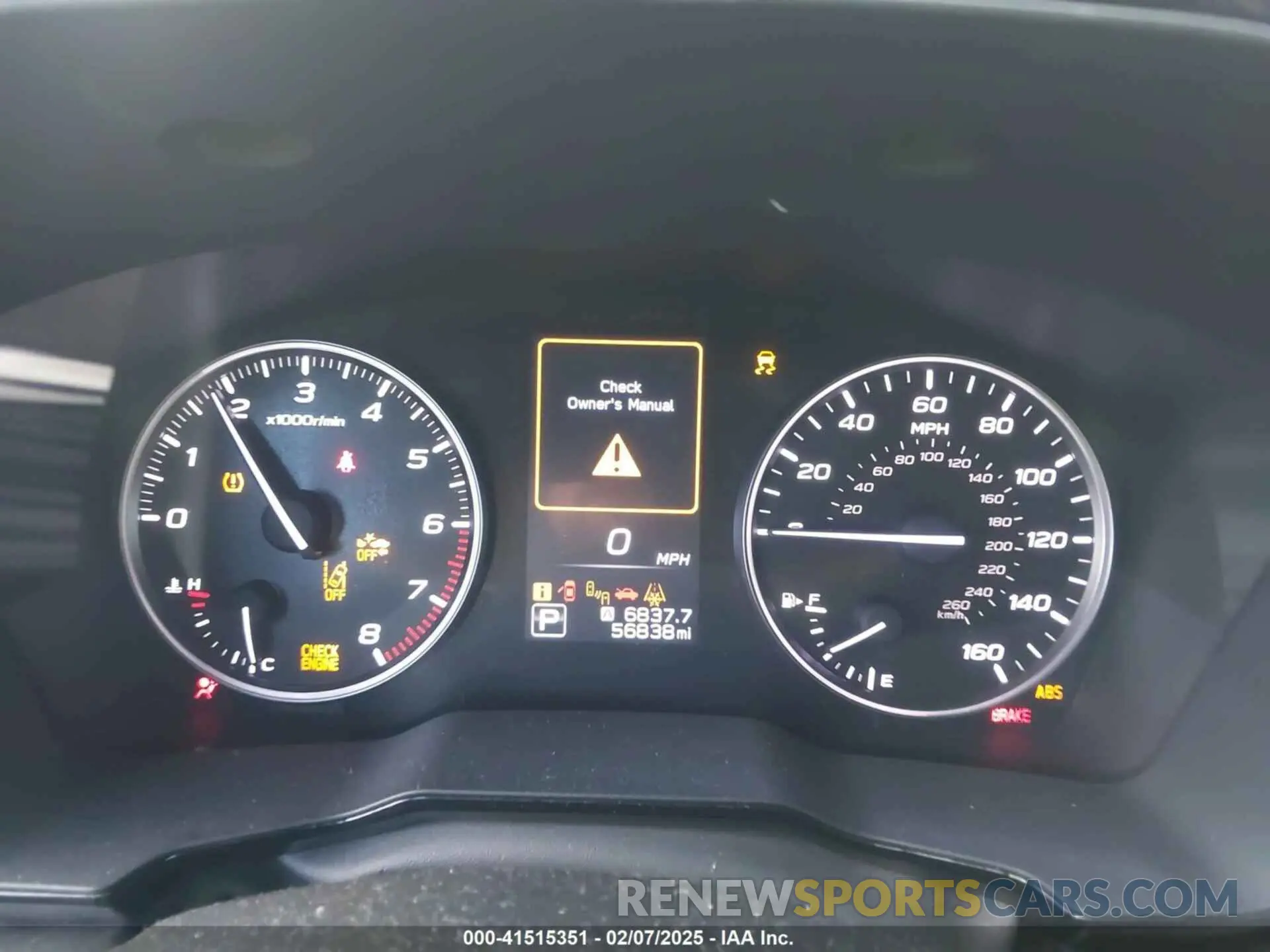 7 fotografías del automóvil dañado 4S4BTAEC4L3195785 SUBARU OUTBACK 2020