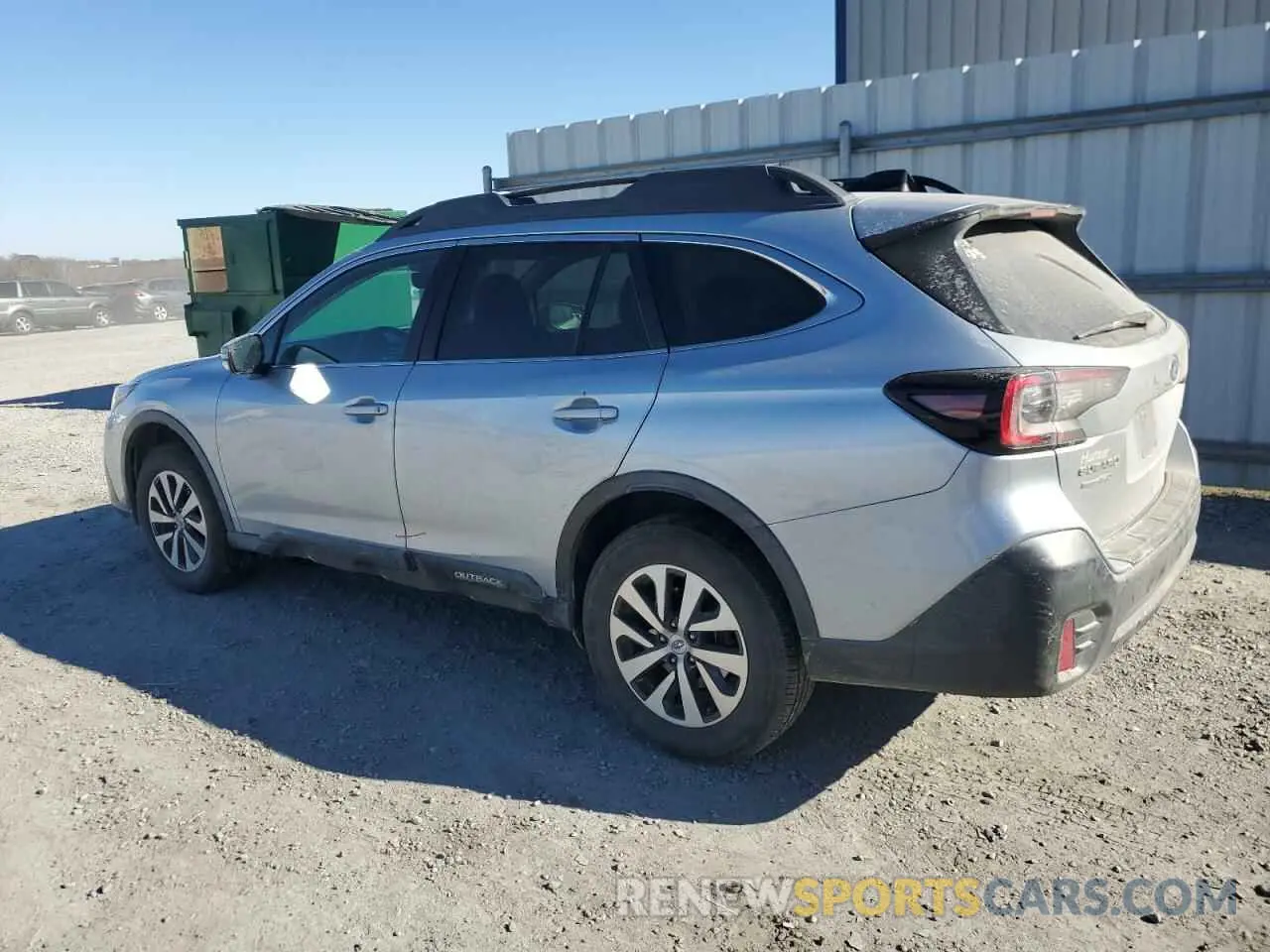 2 fotografías del automóvil dañado 4S4BTAEC4L3202640 SUBARU OUTBACK 2020