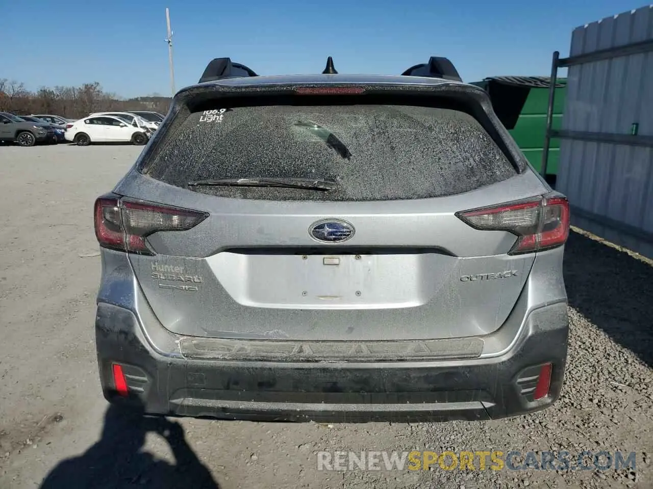 6 fotografías del automóvil dañado 4S4BTAEC4L3202640 SUBARU OUTBACK 2020