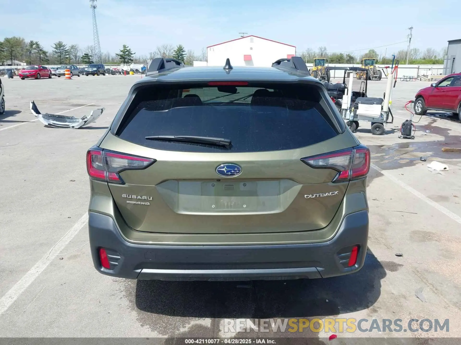 16 fotografías del automóvil dañado 4S4BTAEC6L3203661 SUBARU OUTBACK 2020