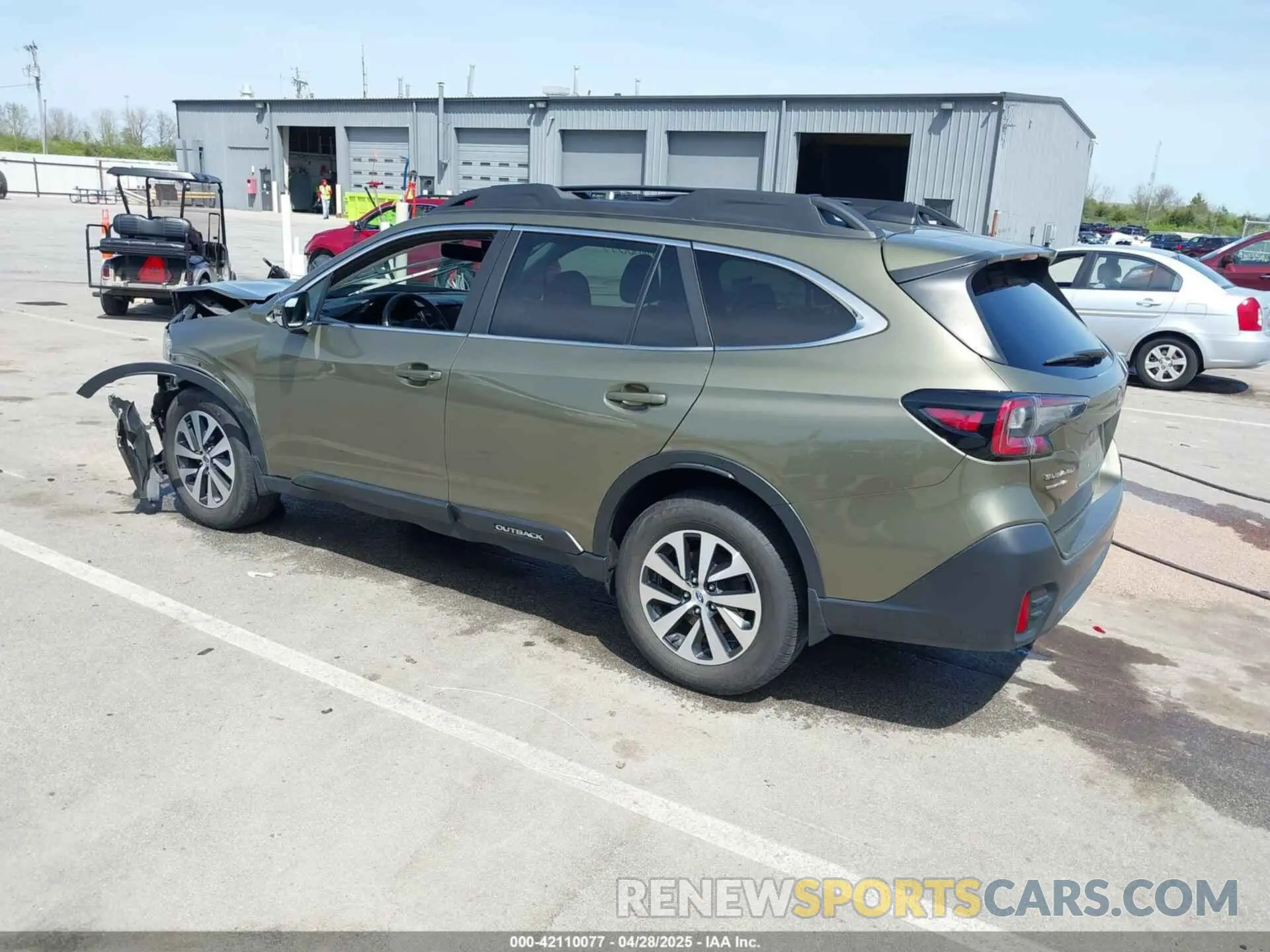 3 fotografías del automóvil dañado 4S4BTAEC6L3203661 SUBARU OUTBACK 2020