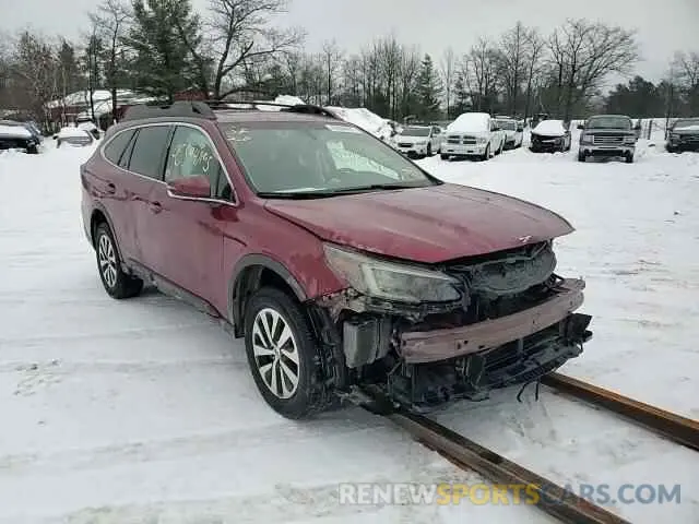 15 fotografías del automóvil dañado 4S4BTAEC8L3207338 SUBARU OUTBACK 2020