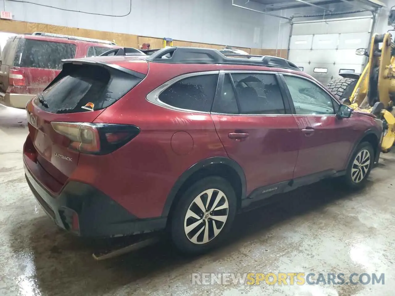 3 fotografías del automóvil dañado 4S4BTAEC8L3207338 SUBARU OUTBACK 2020