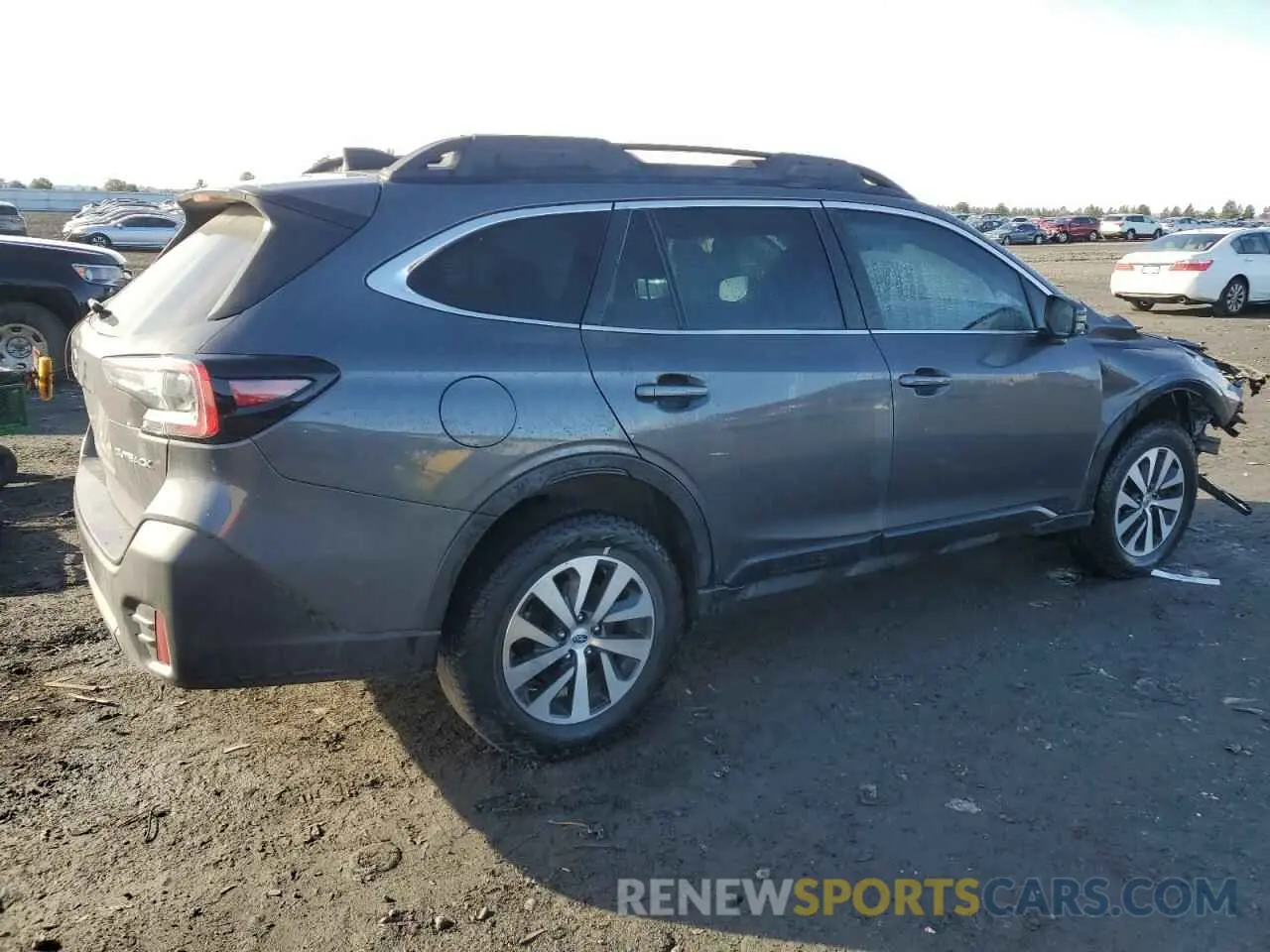 3 fotografías del automóvil dañado 4S4BTAEC9L3112206 SUBARU OUTBACK 2020