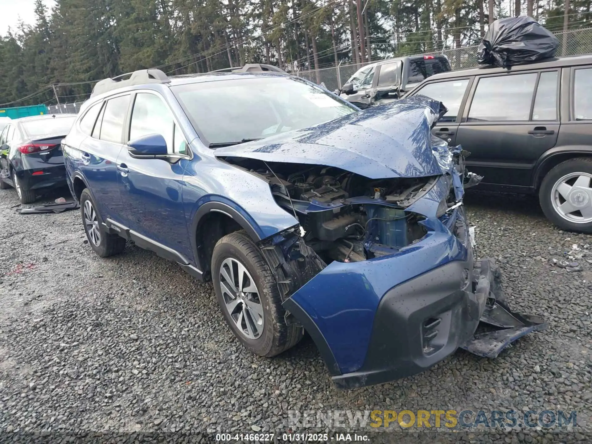 1 fotografías del automóvil dañado 4S4BTAECXL3177582 SUBARU OUTBACK 2020