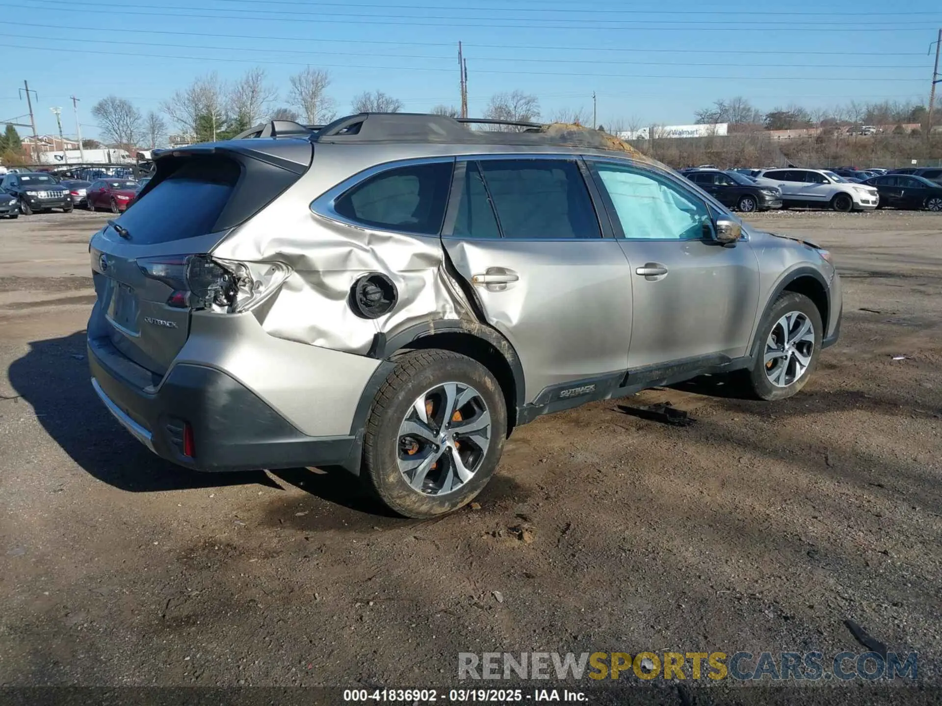 4 fotografías del automóvil dañado 4S4BTALC7L3105242 SUBARU OUTBACK 2020