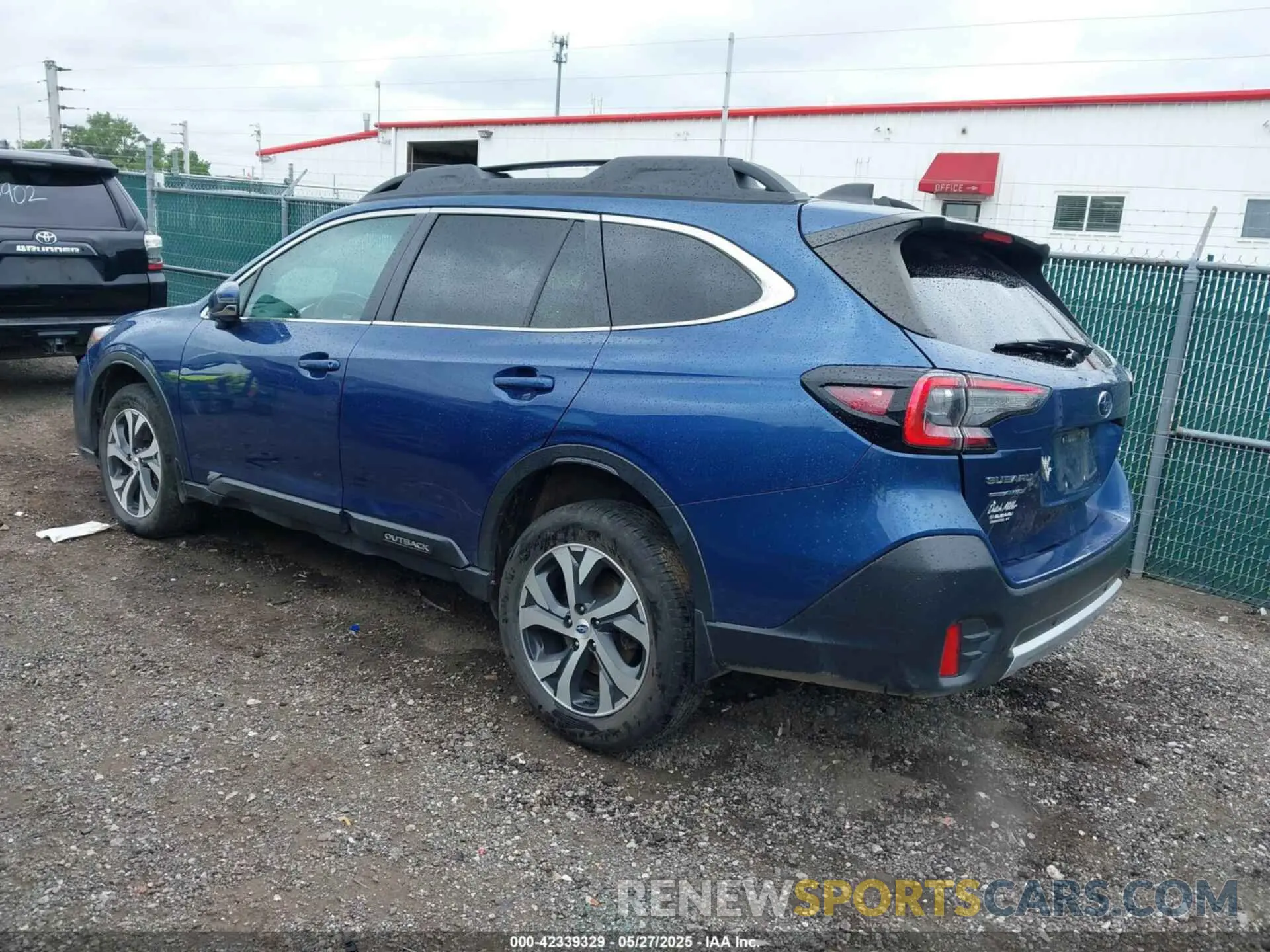 3 fotografías del automóvil dañado 4S4BTALC8L3128058 SUBARU OUTBACK 2020
