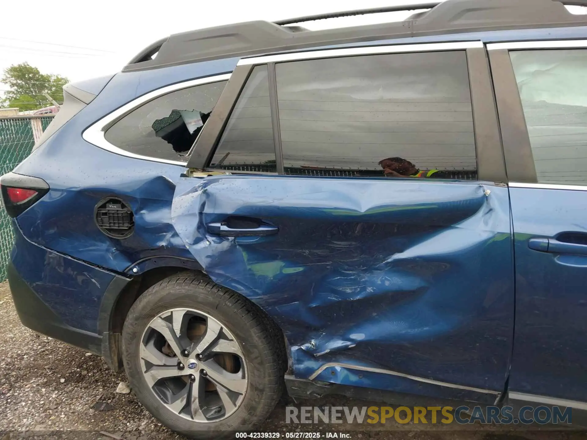 6 fotografías del automóvil dañado 4S4BTALC8L3128058 SUBARU OUTBACK 2020