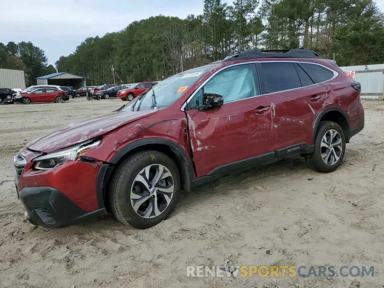 1 fotografías del automóvil dañado 4S4BTANC1L3155888 SUBARU OUTBACK 2020