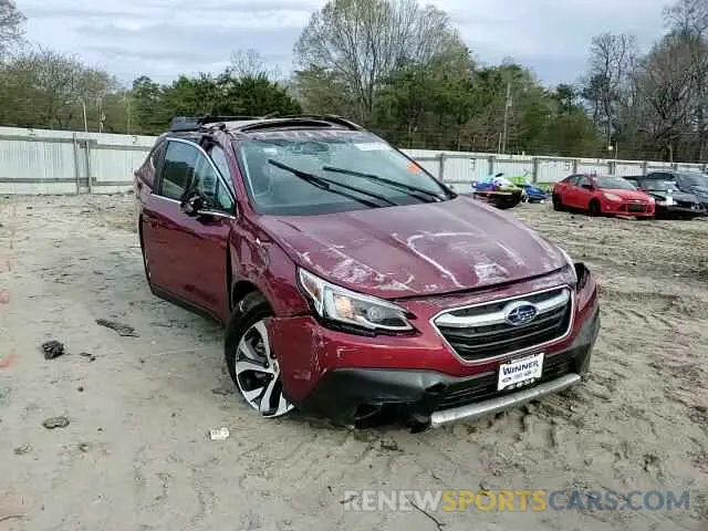 11 fotografías del automóvil dañado 4S4BTANC1L3155888 SUBARU OUTBACK 2020