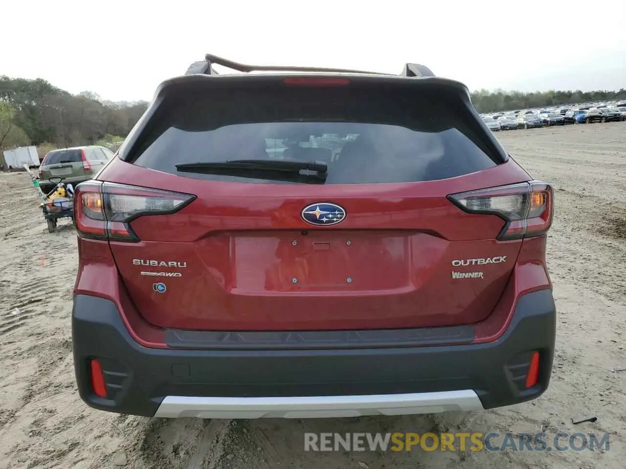 6 fotografías del automóvil dañado 4S4BTANC1L3155888 SUBARU OUTBACK 2020