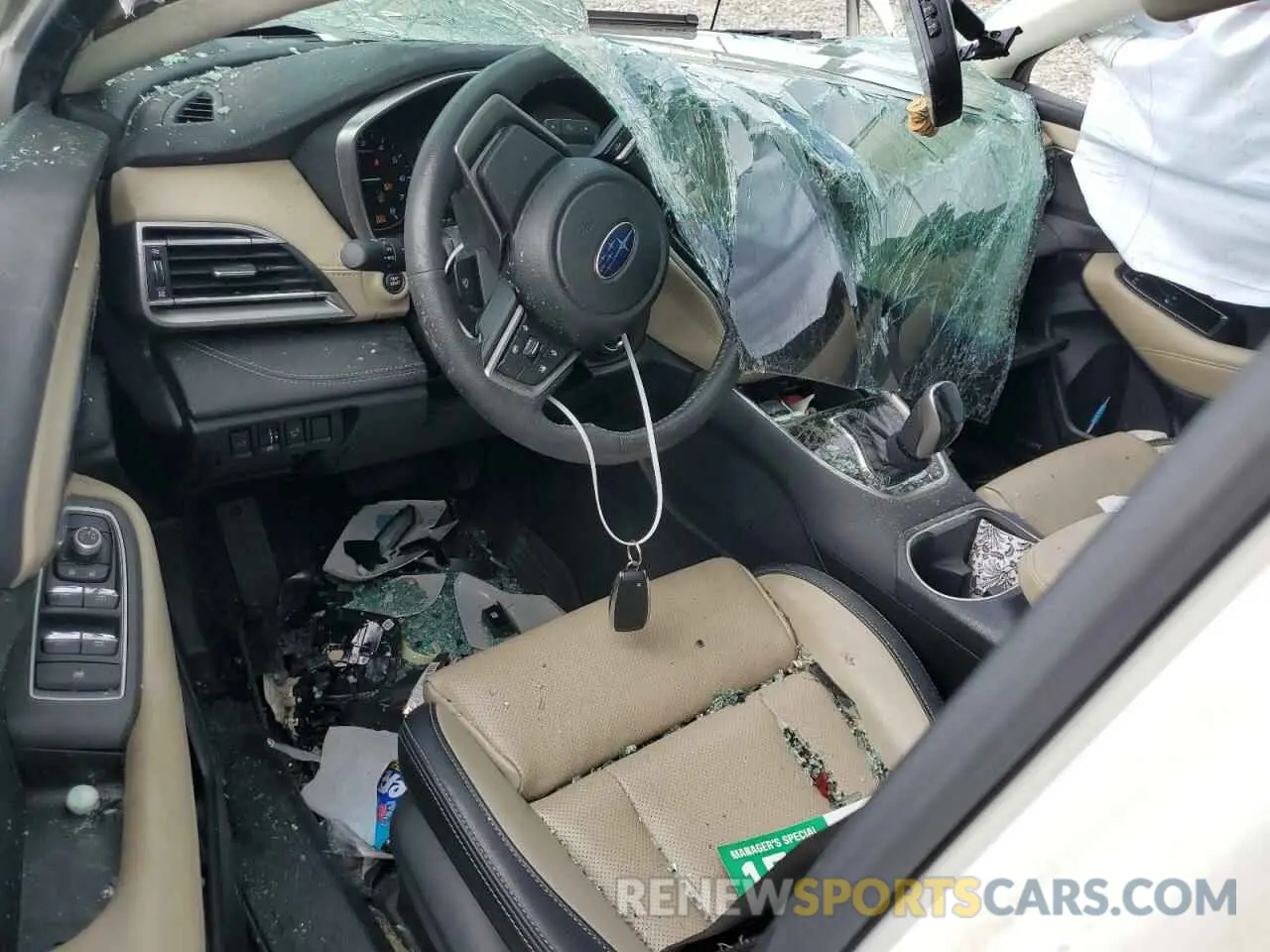 8 fotografías del automóvil dañado 4S4BTANC1L3234364 SUBARU OUTBACK 2020