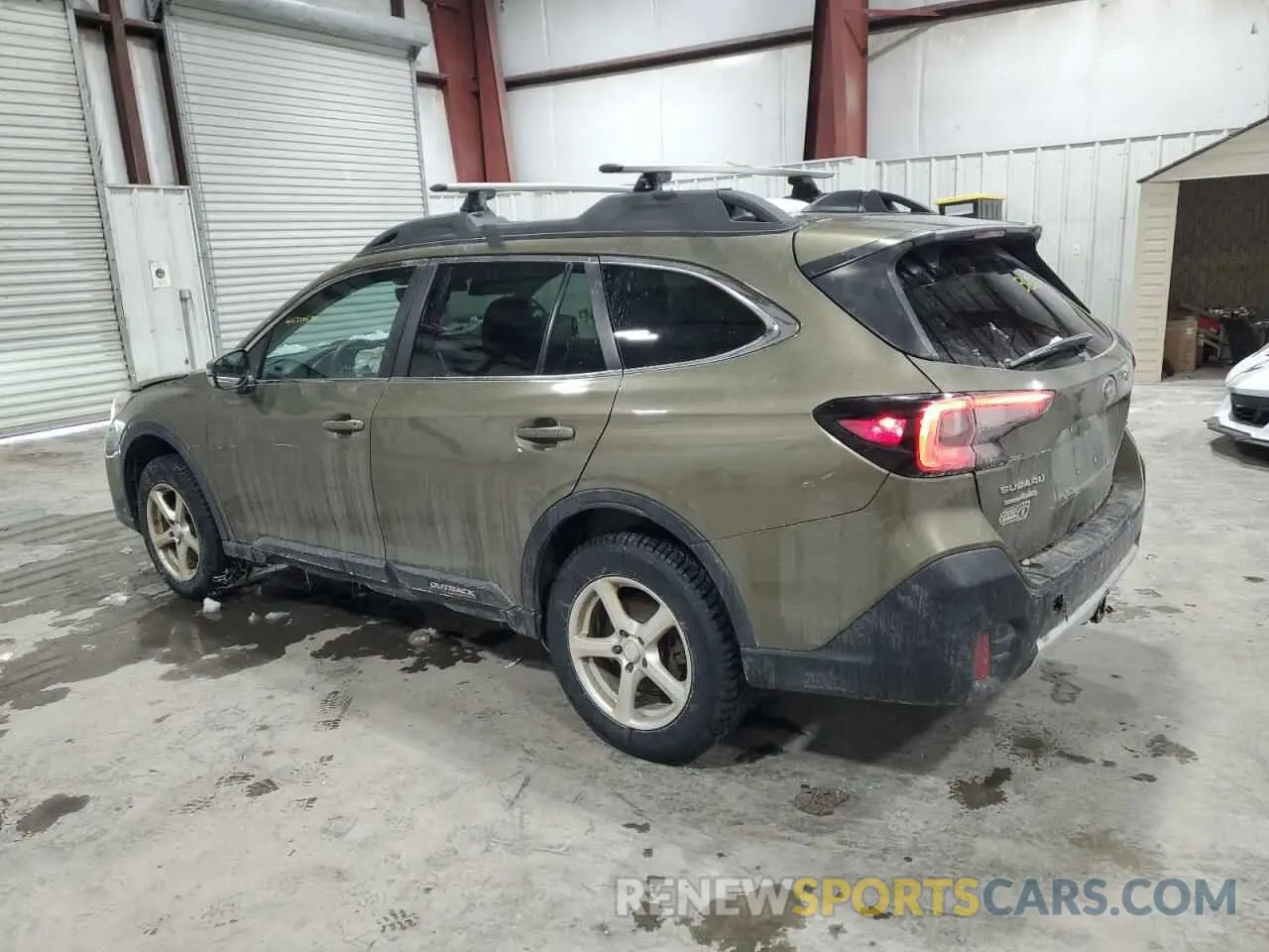2 fotografías del automóvil dañado 4S4BTANC1L3266263 SUBARU OUTBACK 2020