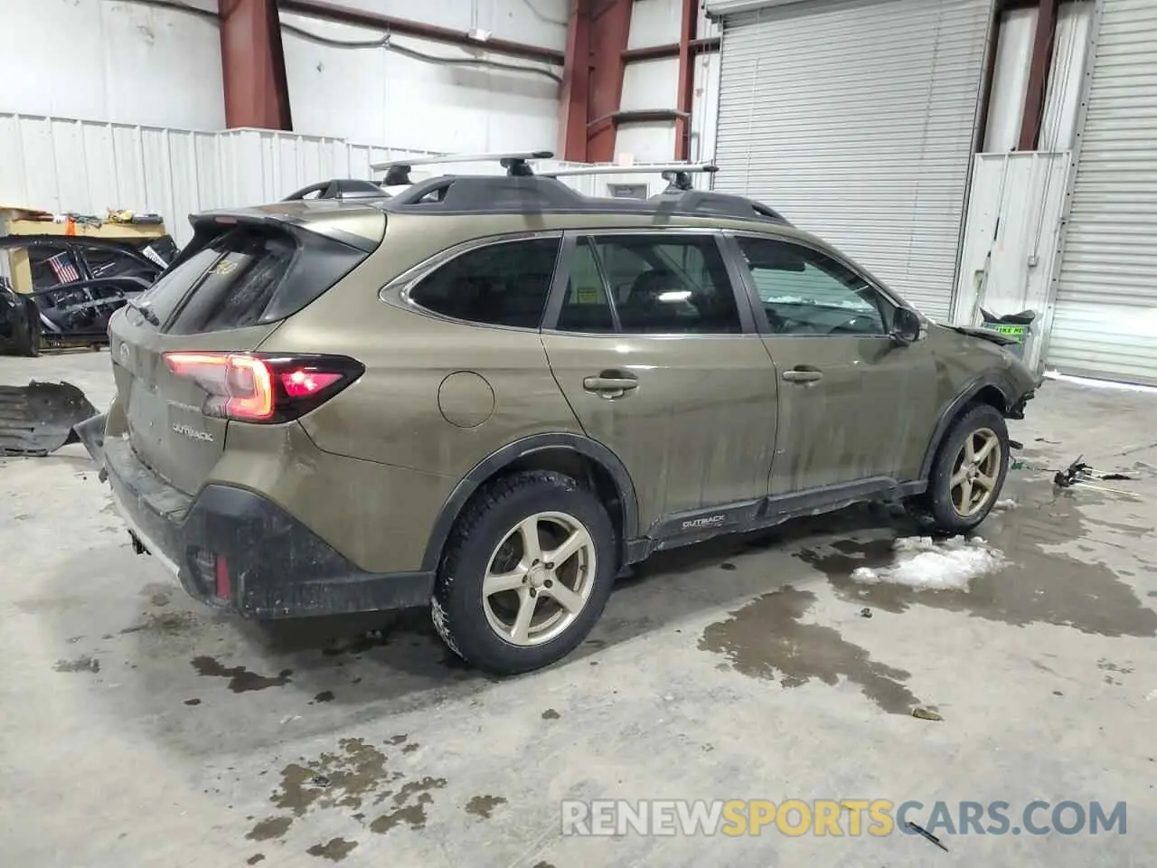3 fotografías del automóvil dañado 4S4BTANC1L3266263 SUBARU OUTBACK 2020