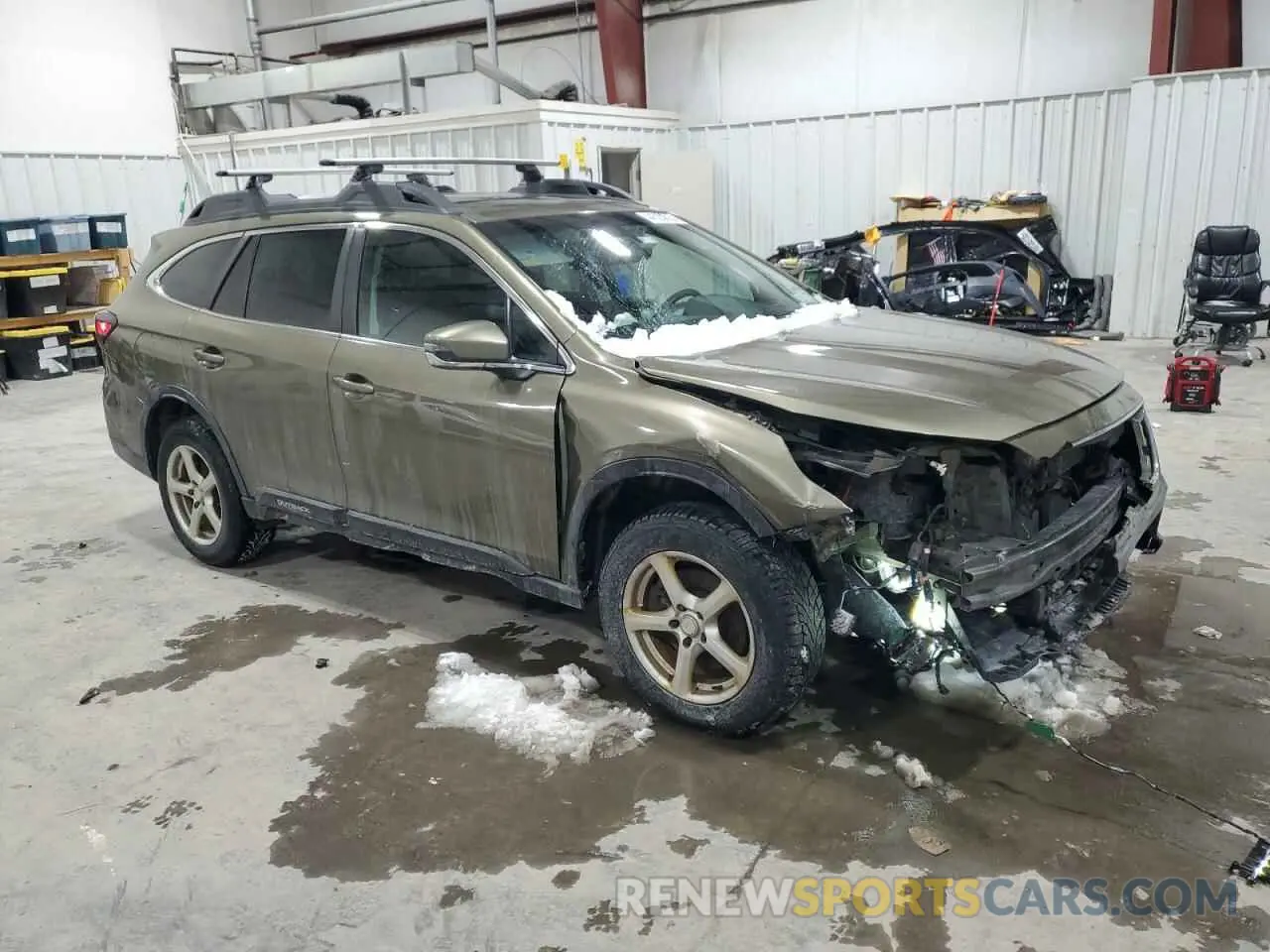 4 fotografías del automóvil dañado 4S4BTANC1L3266263 SUBARU OUTBACK 2020