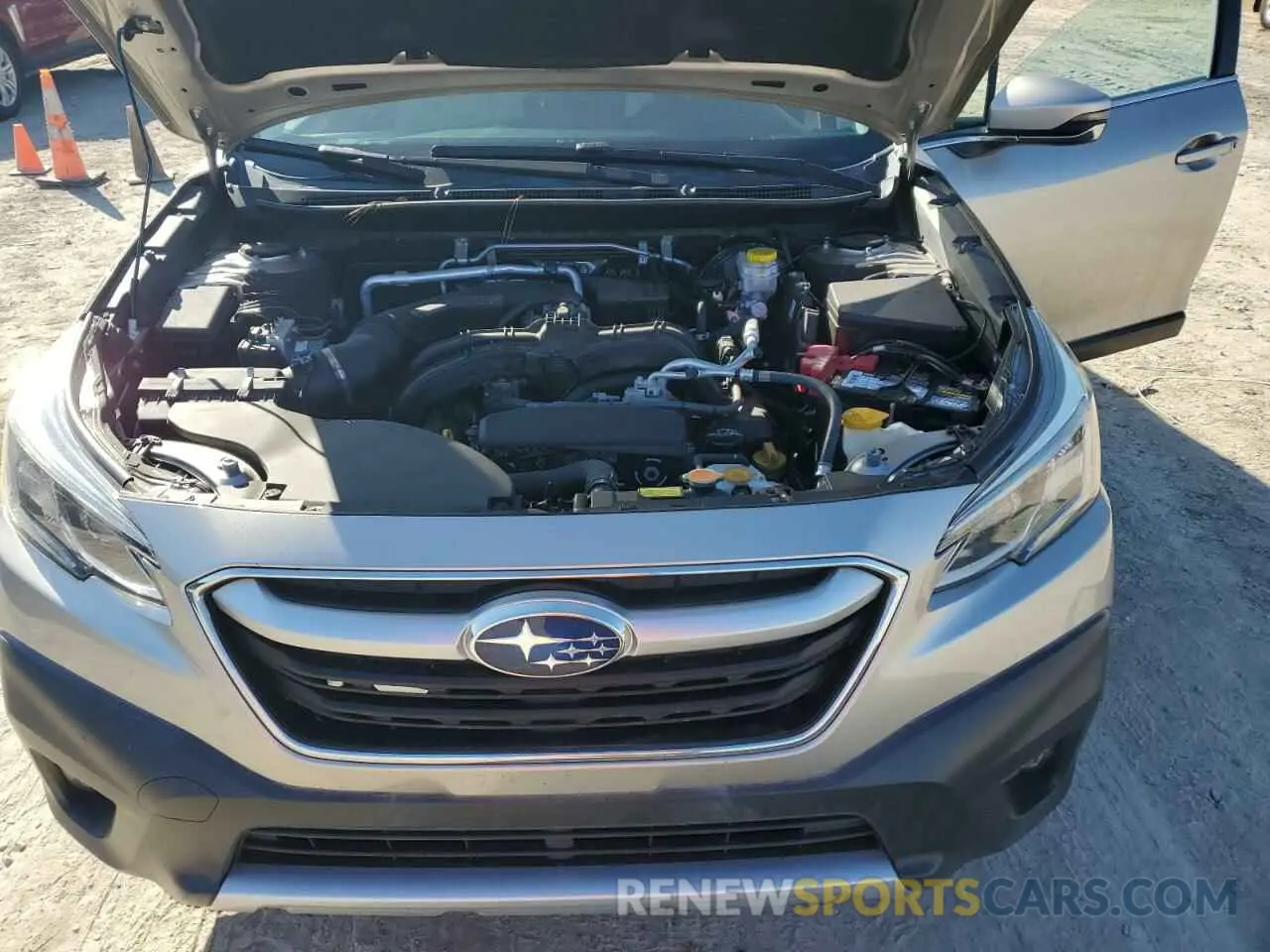 12 fotografías del automóvil dañado 4S4BTANC2L3250900 SUBARU OUTBACK 2020