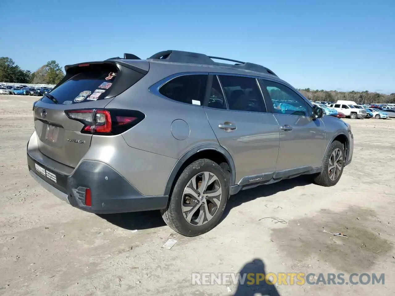 3 fotografías del automóvil dañado 4S4BTANC2L3250900 SUBARU OUTBACK 2020