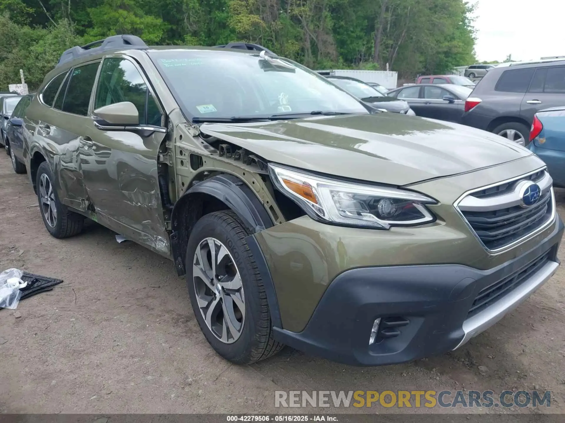 1 fotografías del automóvil dañado 4S4BTANC3L3106630 SUBARU OUTBACK 2020