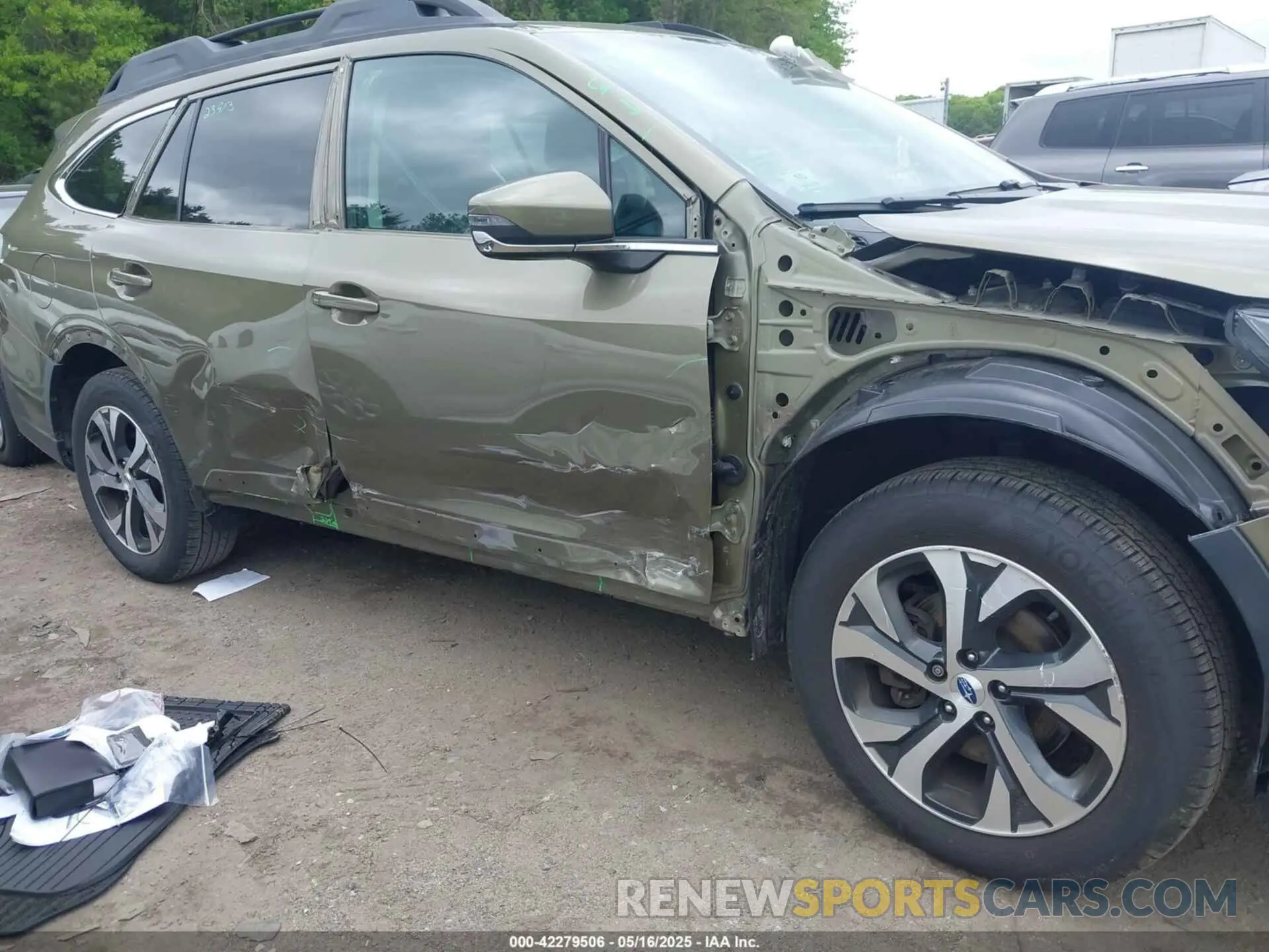 6 fotografías del automóvil dañado 4S4BTANC3L3106630 SUBARU OUTBACK 2020