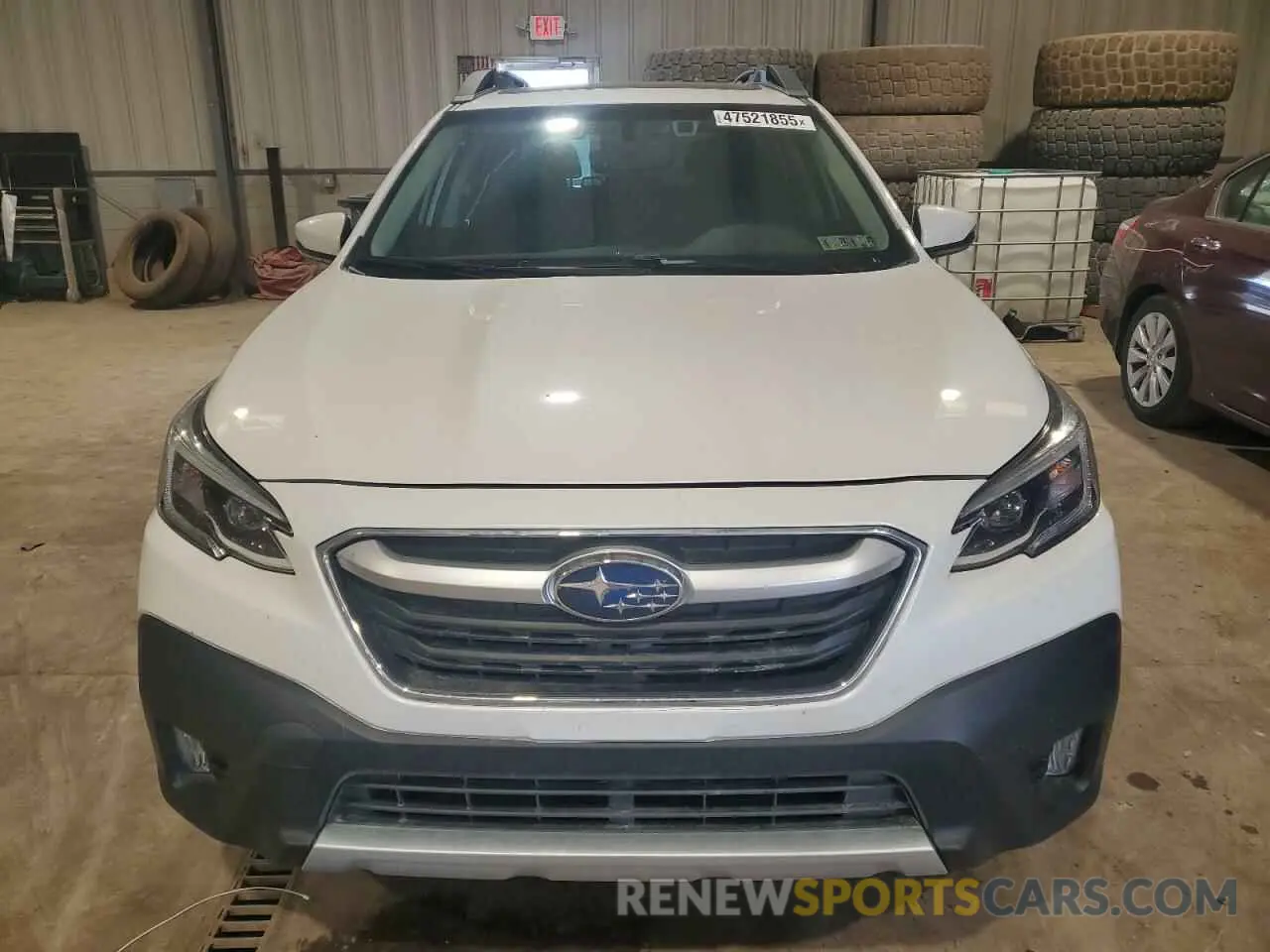 5 fotografías del automóvil dañado 4S4BTANC3L3154936 SUBARU OUTBACK 2020