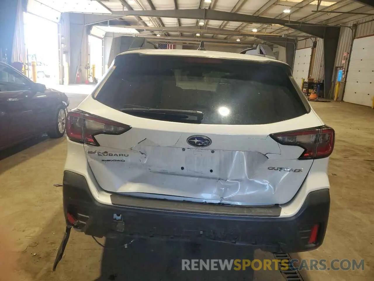 6 fotografías del automóvil dañado 4S4BTANC3L3154936 SUBARU OUTBACK 2020