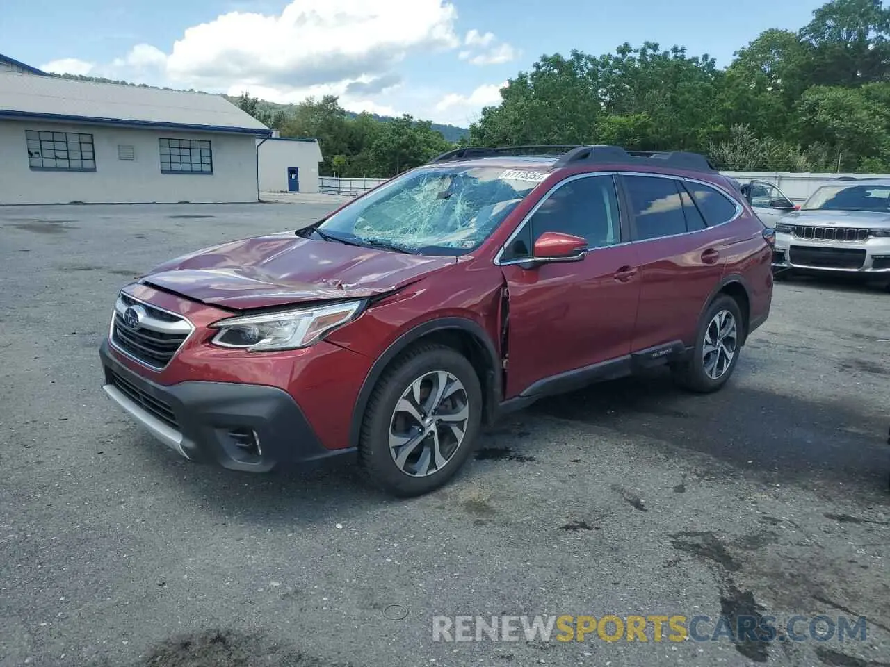 1 fotografías del automóvil dañado 4S4BTANC3L3171588 SUBARU OUTBACK 2020