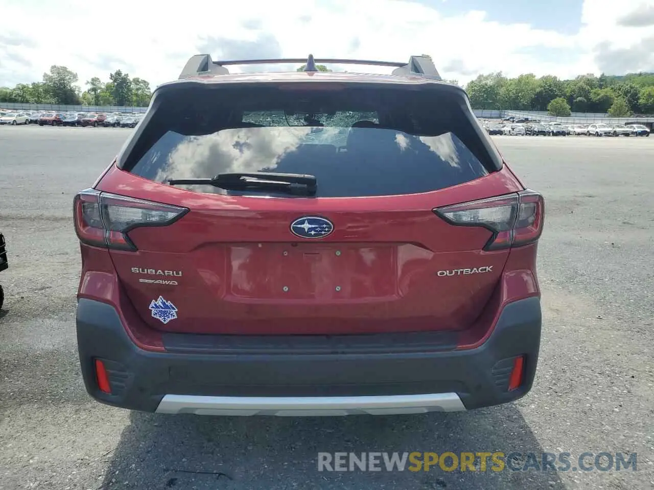 6 fotografías del automóvil dañado 4S4BTANC3L3171588 SUBARU OUTBACK 2020