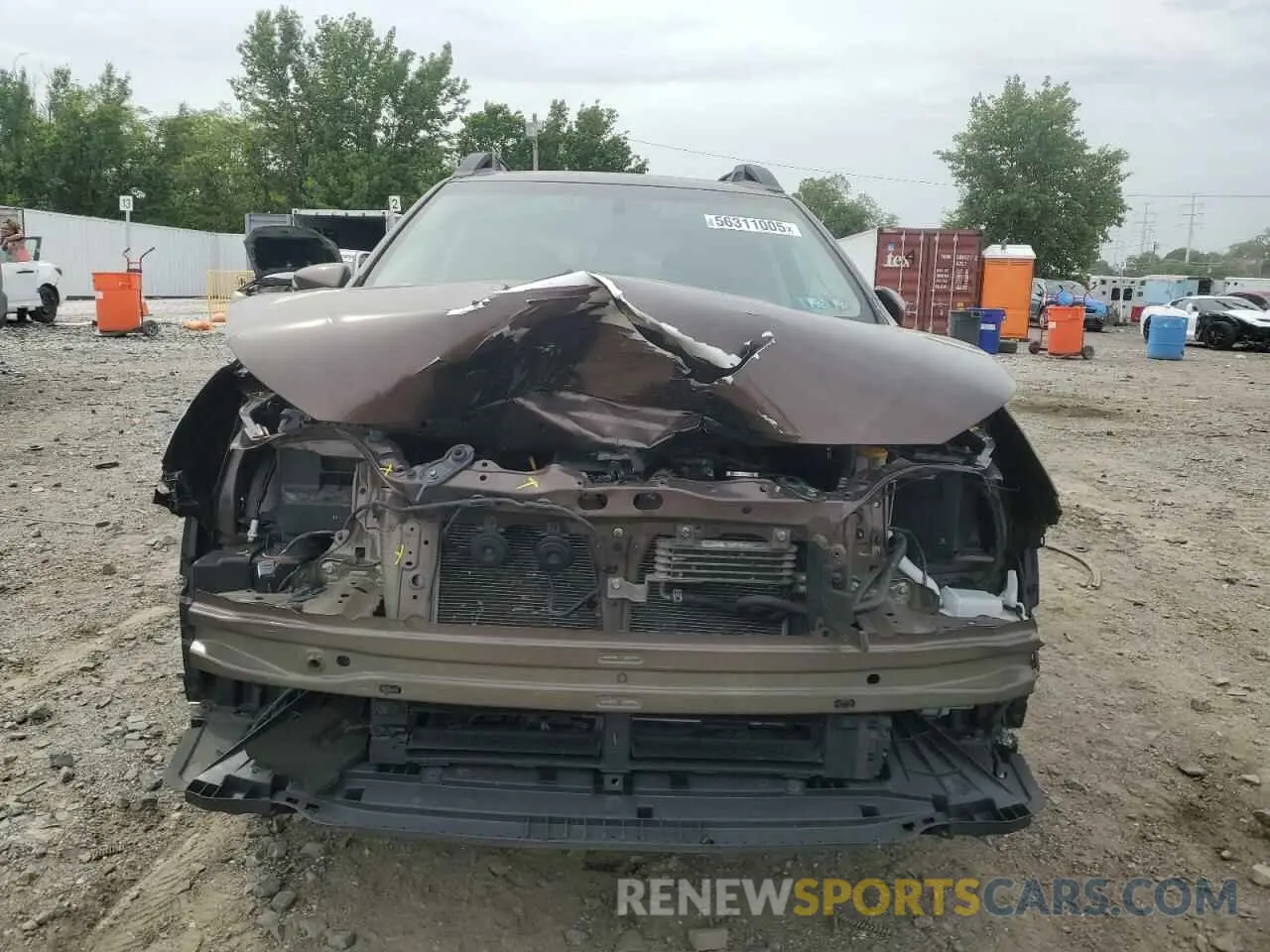 5 fotografías del automóvil dañado 4S4BTANC3L3209174 SUBARU OUTBACK 2020