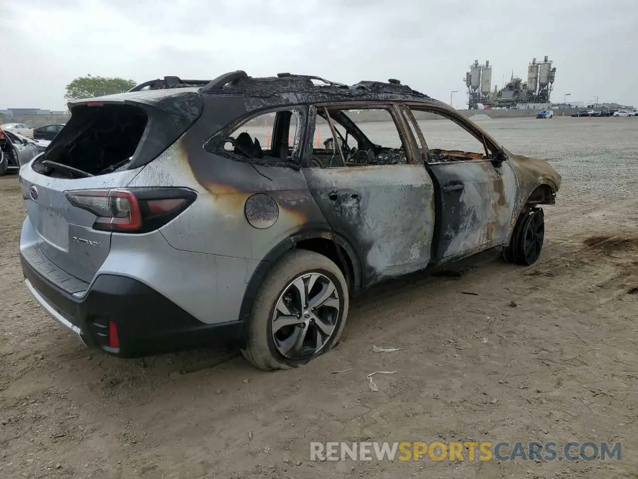 3 fotografías del automóvil dañado 4S4BTANC4L3115837 SUBARU OUTBACK 2020