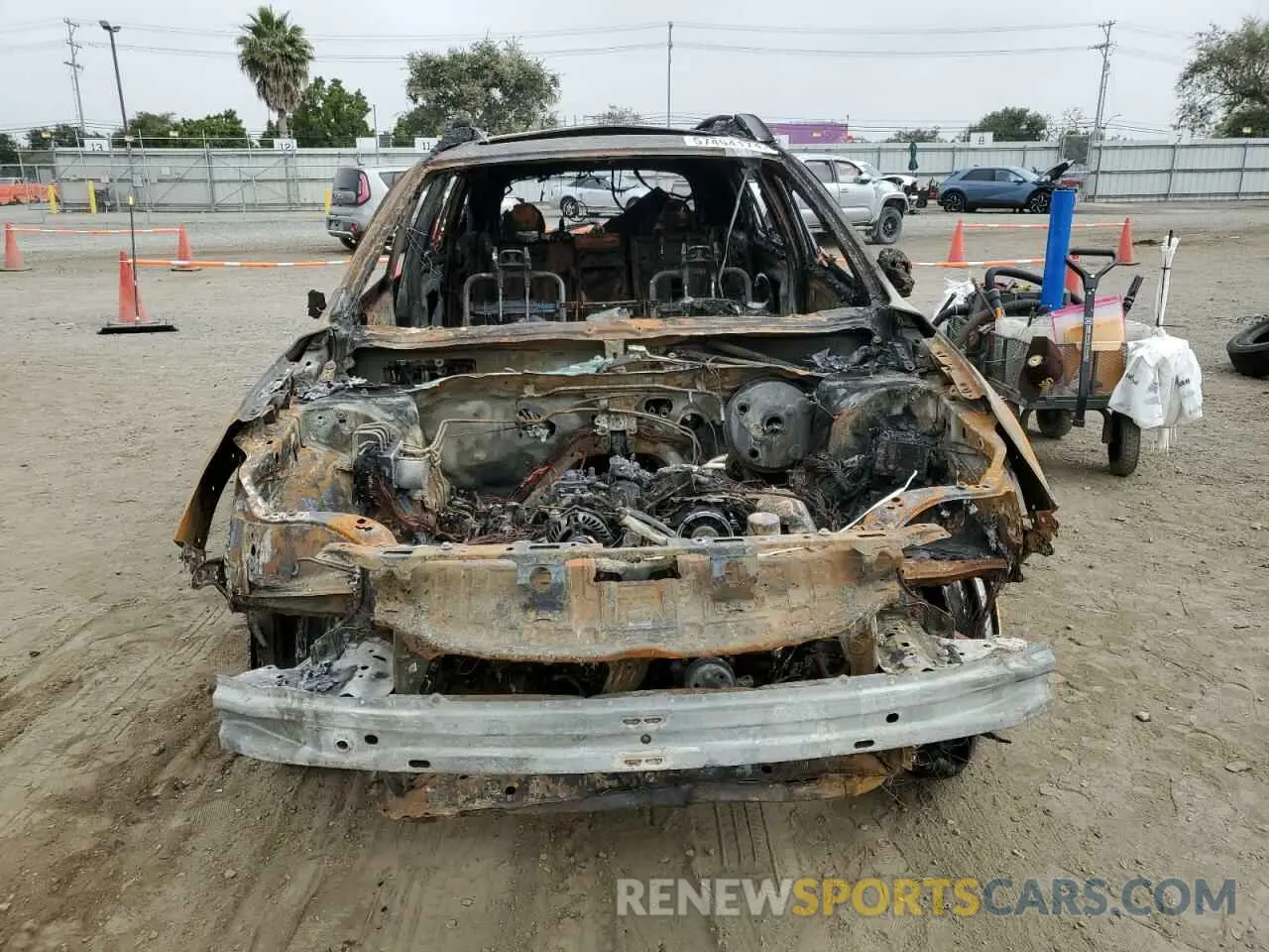 5 fotografías del automóvil dañado 4S4BTANC4L3115837 SUBARU OUTBACK 2020