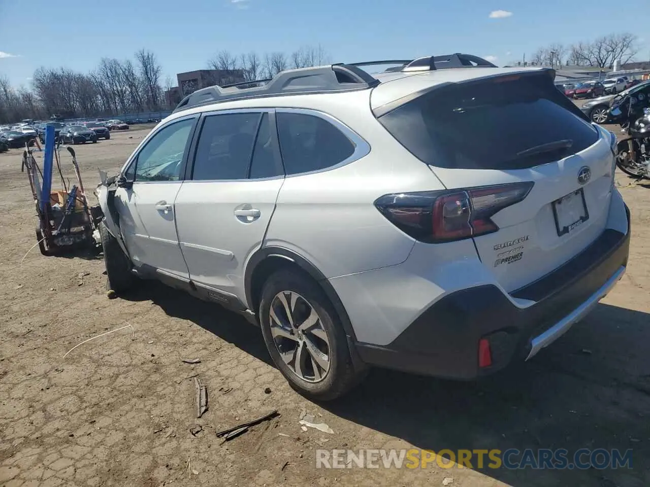 2 fotografías del automóvil dañado 4S4BTANC4L3254429 SUBARU OUTBACK 2020