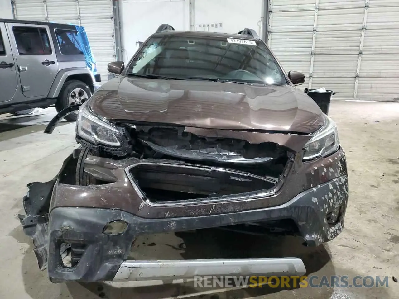 5 fotografías del automóvil dañado 4S4BTANC5L3156557 SUBARU OUTBACK 2020