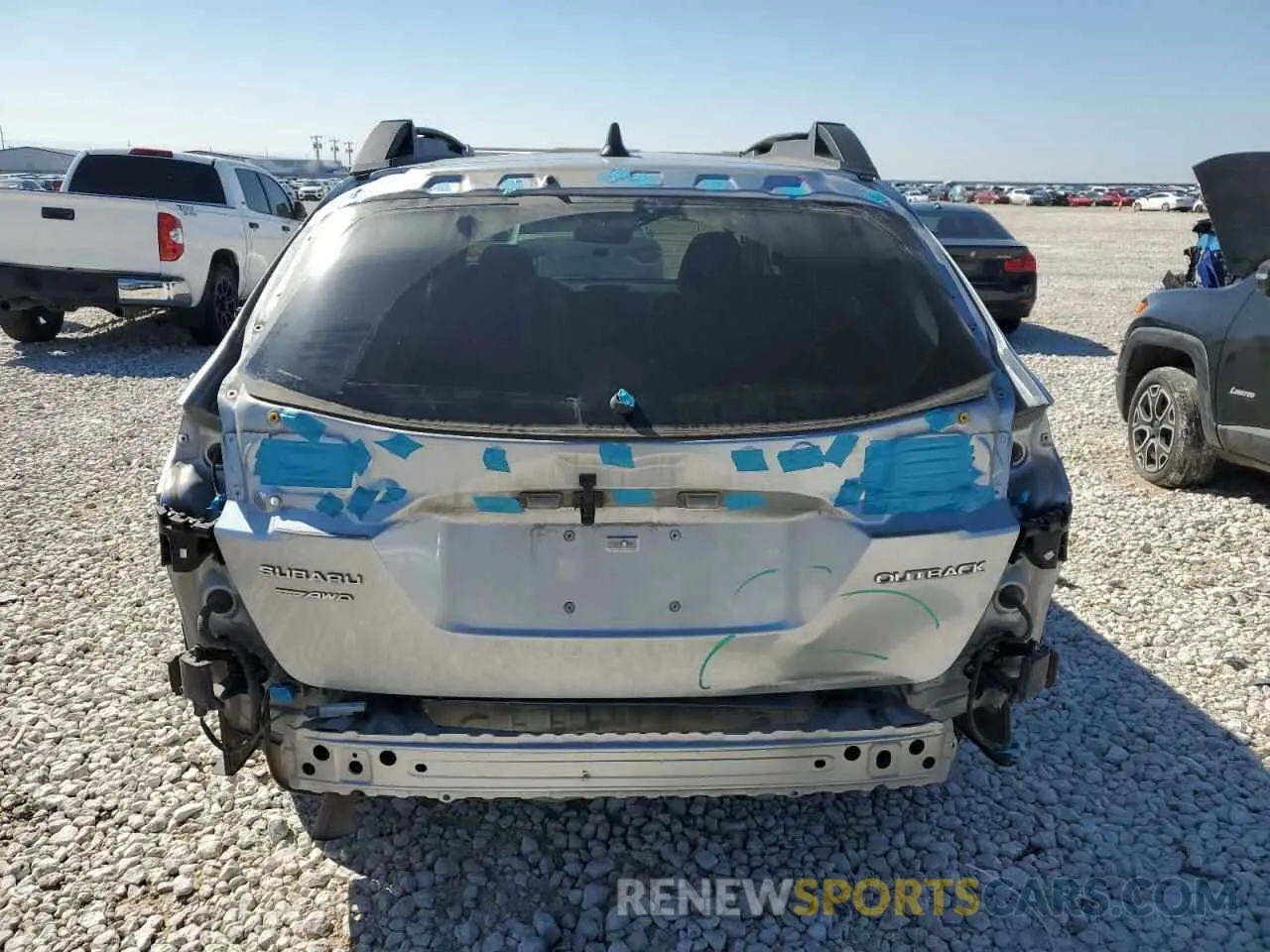 6 fotografías del automóvil dañado 4S4BTANC7L3103830 SUBARU OUTBACK 2020