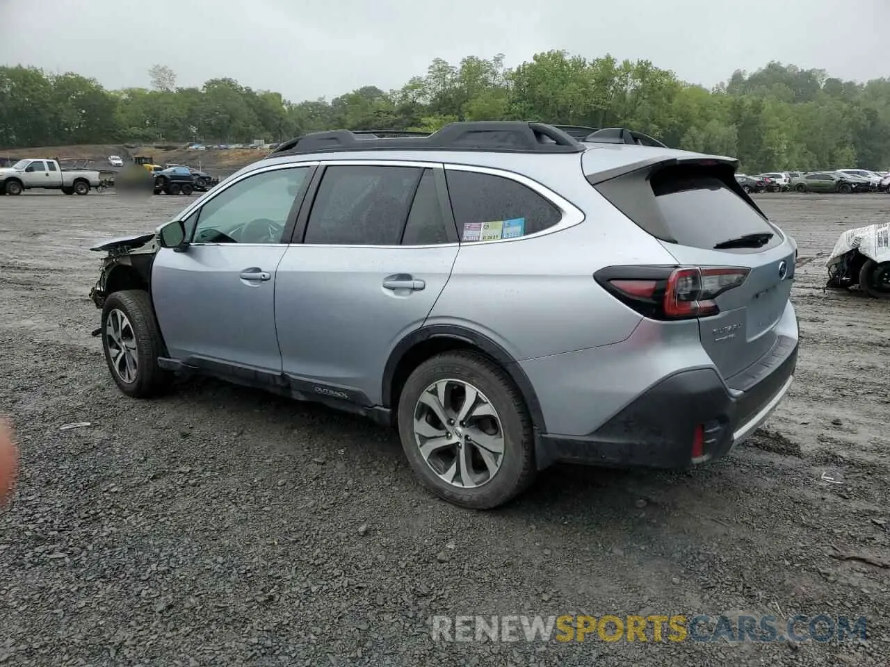 2 fotografías del automóvil dañado 4S4BTANC7L3163669 SUBARU OUTBACK 2020