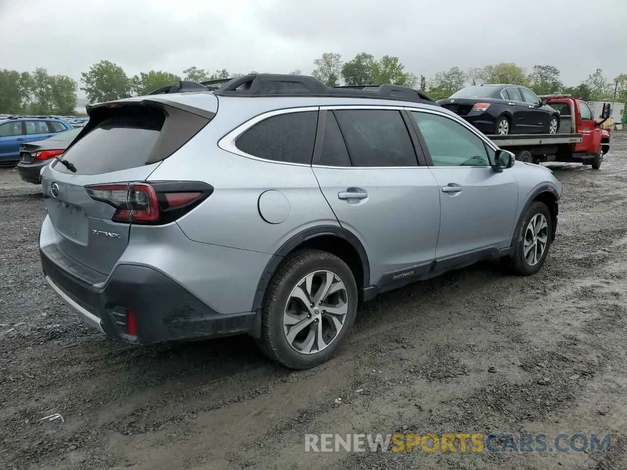 3 fotografías del automóvil dañado 4S4BTANC7L3163669 SUBARU OUTBACK 2020