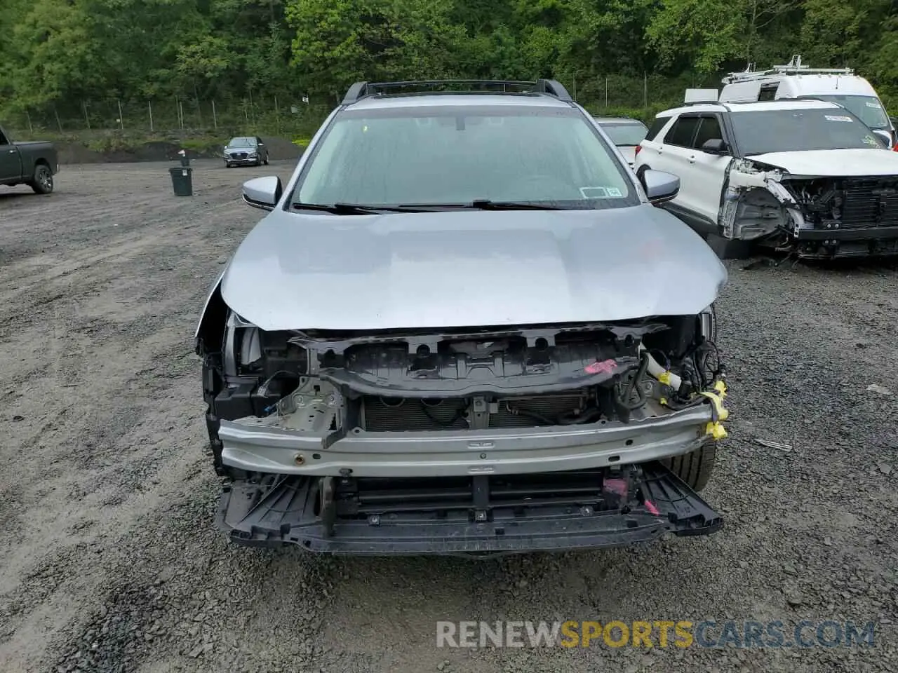 5 fotografías del automóvil dañado 4S4BTANC7L3163669 SUBARU OUTBACK 2020