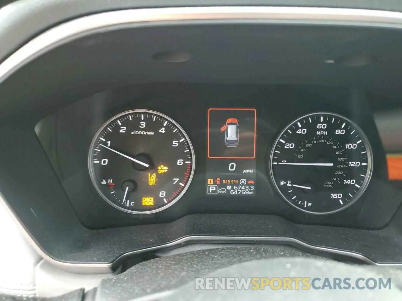 9 fotografías del automóvil dañado 4S4BTANC7L3163669 SUBARU OUTBACK 2020