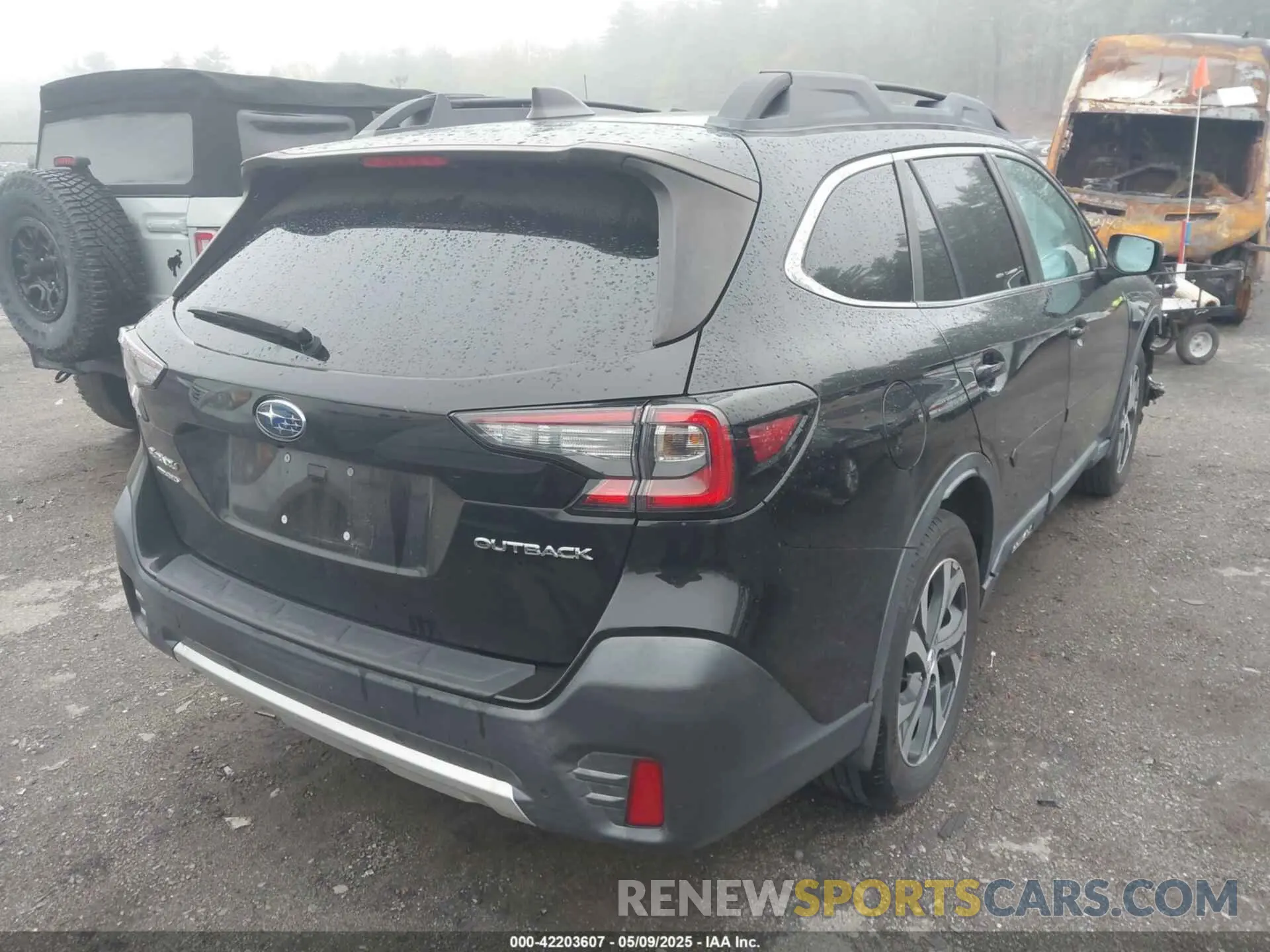 4 fotografías del automóvil dañado 4S4BTANC7L3241626 SUBARU OUTBACK 2020