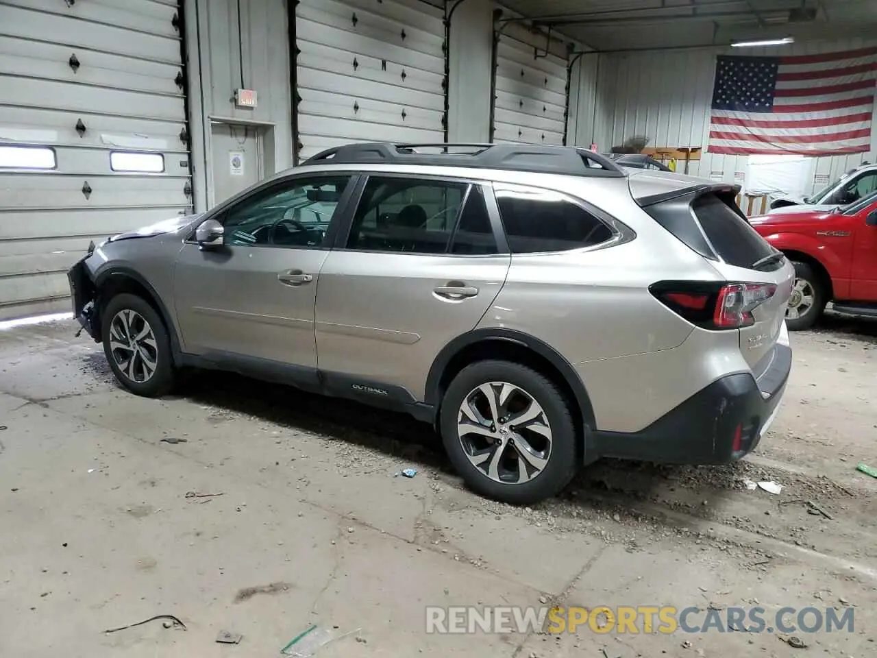 2 fotografías del automóvil dañado 4S4BTANC8L3205878 SUBARU OUTBACK 2020