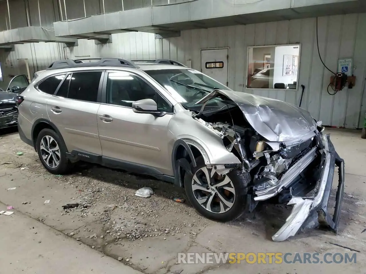 4 fotografías del automóvil dañado 4S4BTANC8L3205878 SUBARU OUTBACK 2020