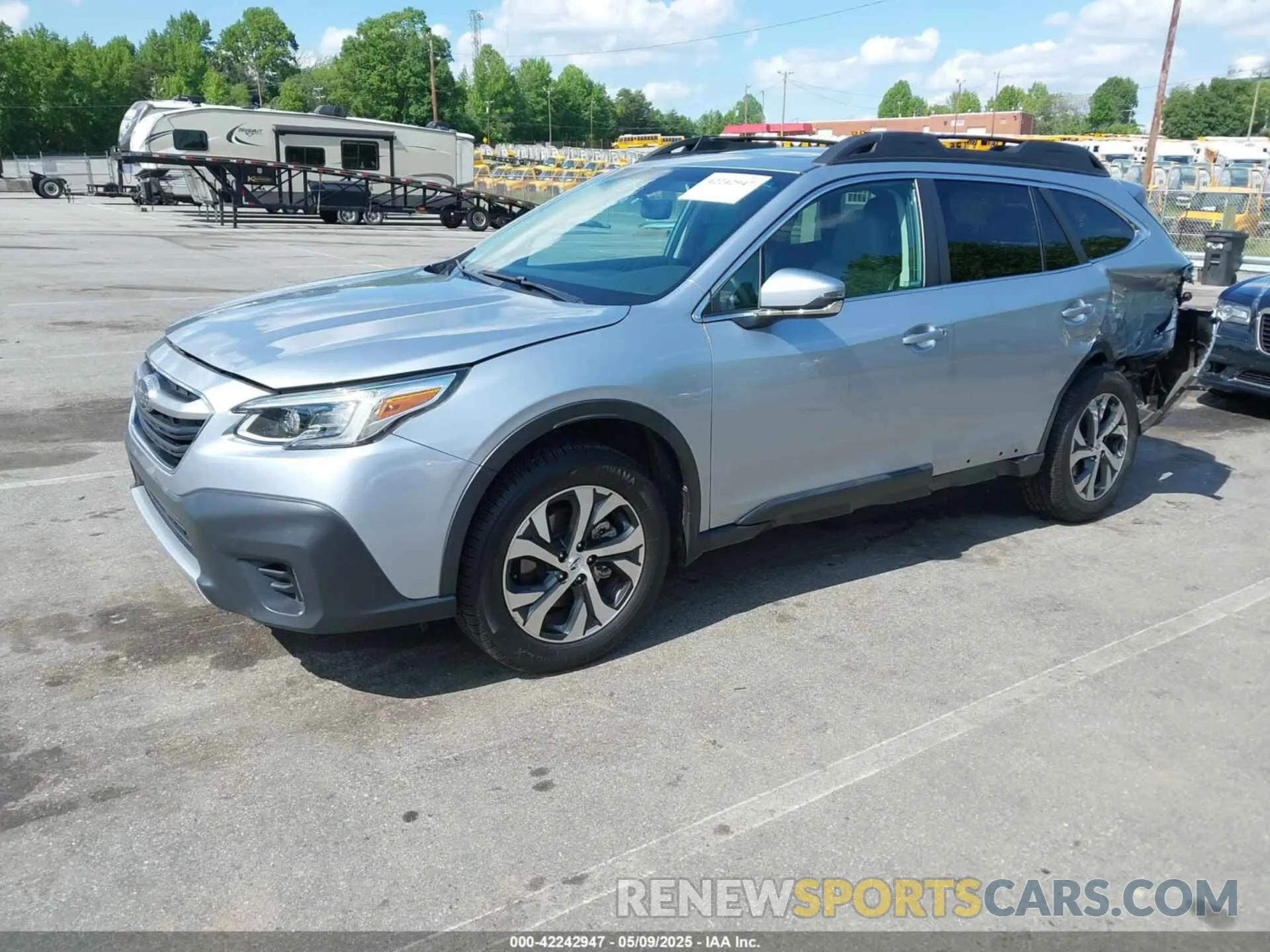 2 fotografías del automóvil dañado 4S4BTANC9L3139292 SUBARU OUTBACK 2020