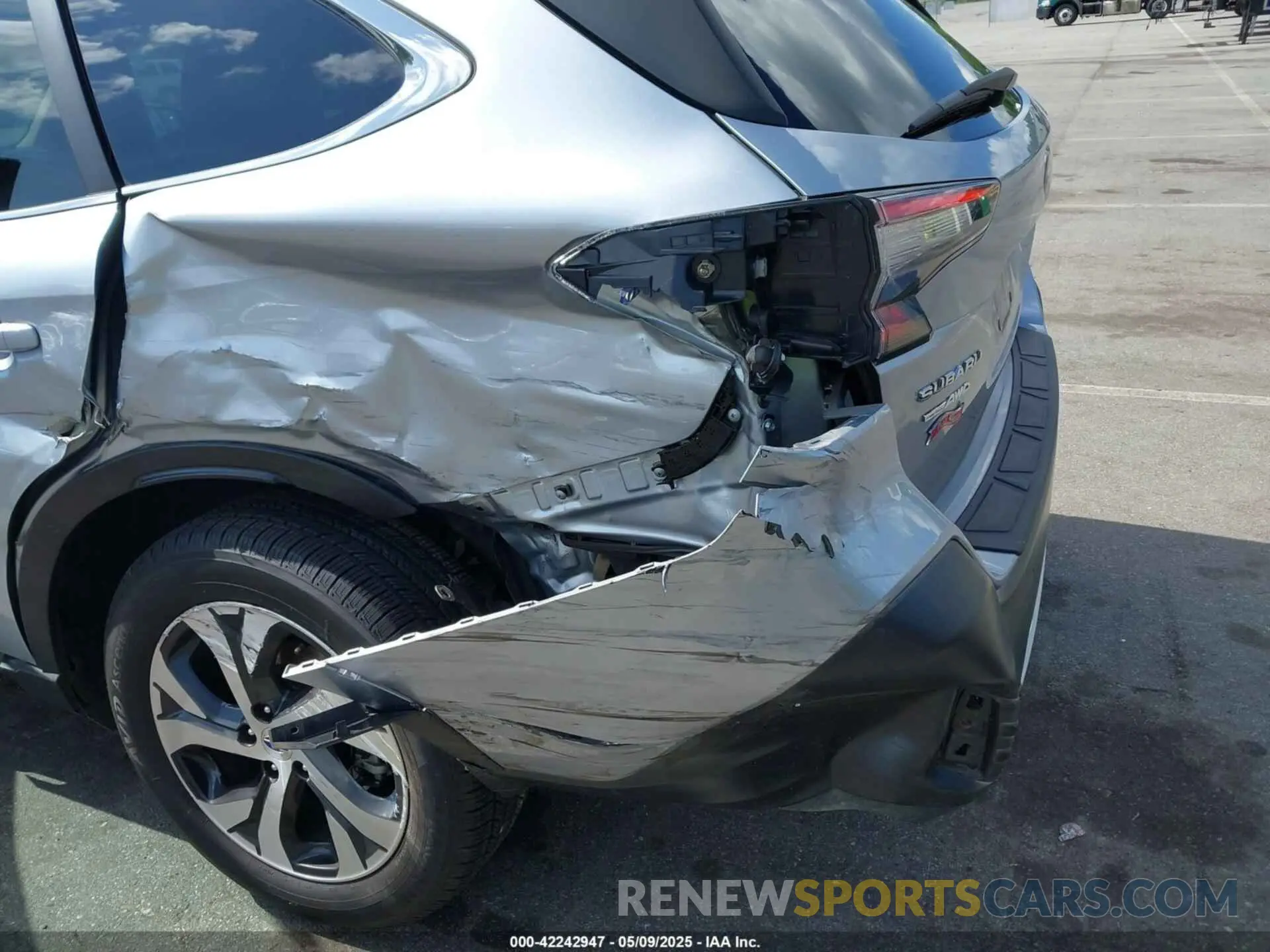 6 fotografías del automóvil dañado 4S4BTANC9L3139292 SUBARU OUTBACK 2020