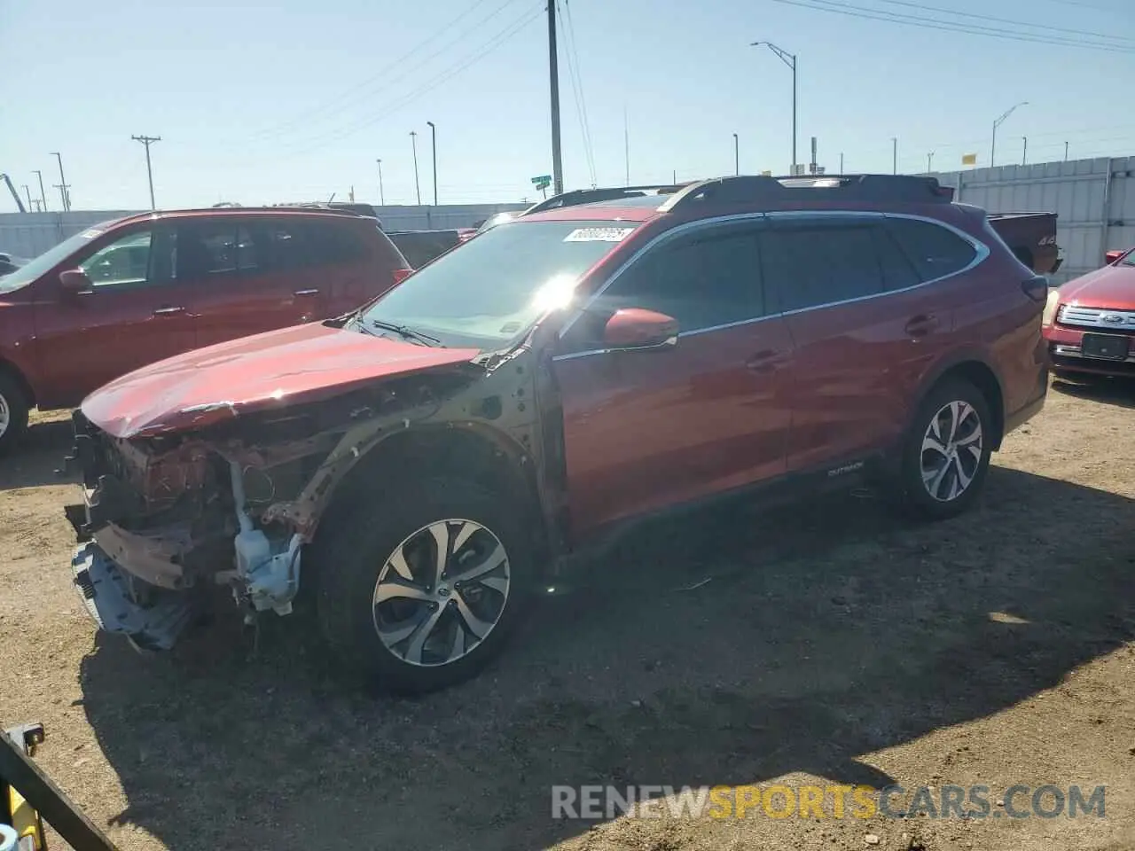 1 fotografías del automóvil dañado 4S4BTANC9L3222060 SUBARU OUTBACK 2020