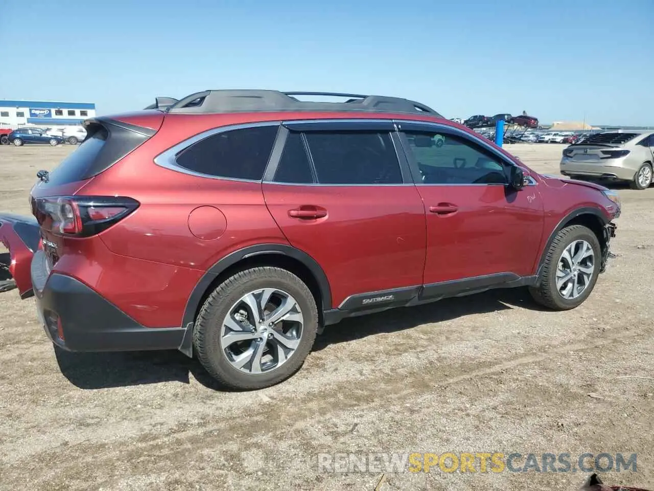 3 fotografías del automóvil dañado 4S4BTANC9L3222060 SUBARU OUTBACK 2020
