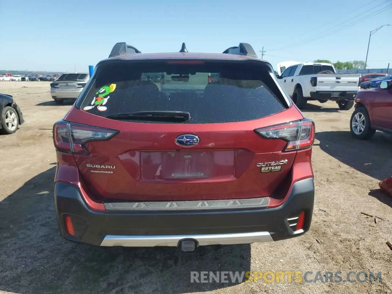 6 fotografías del automóvil dañado 4S4BTANC9L3222060 SUBARU OUTBACK 2020