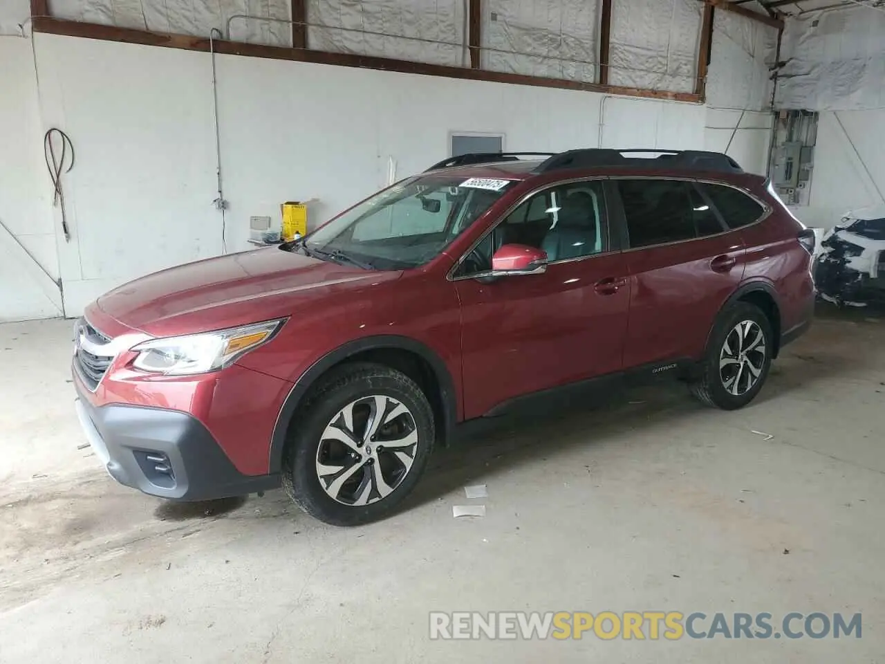 1 fotografías del automóvil dañado 4S4BTANC9L3229977 SUBARU OUTBACK 2020
