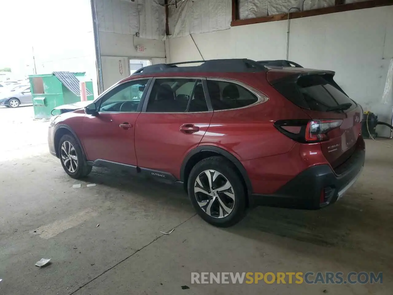 2 fotografías del automóvil dañado 4S4BTANC9L3229977 SUBARU OUTBACK 2020
