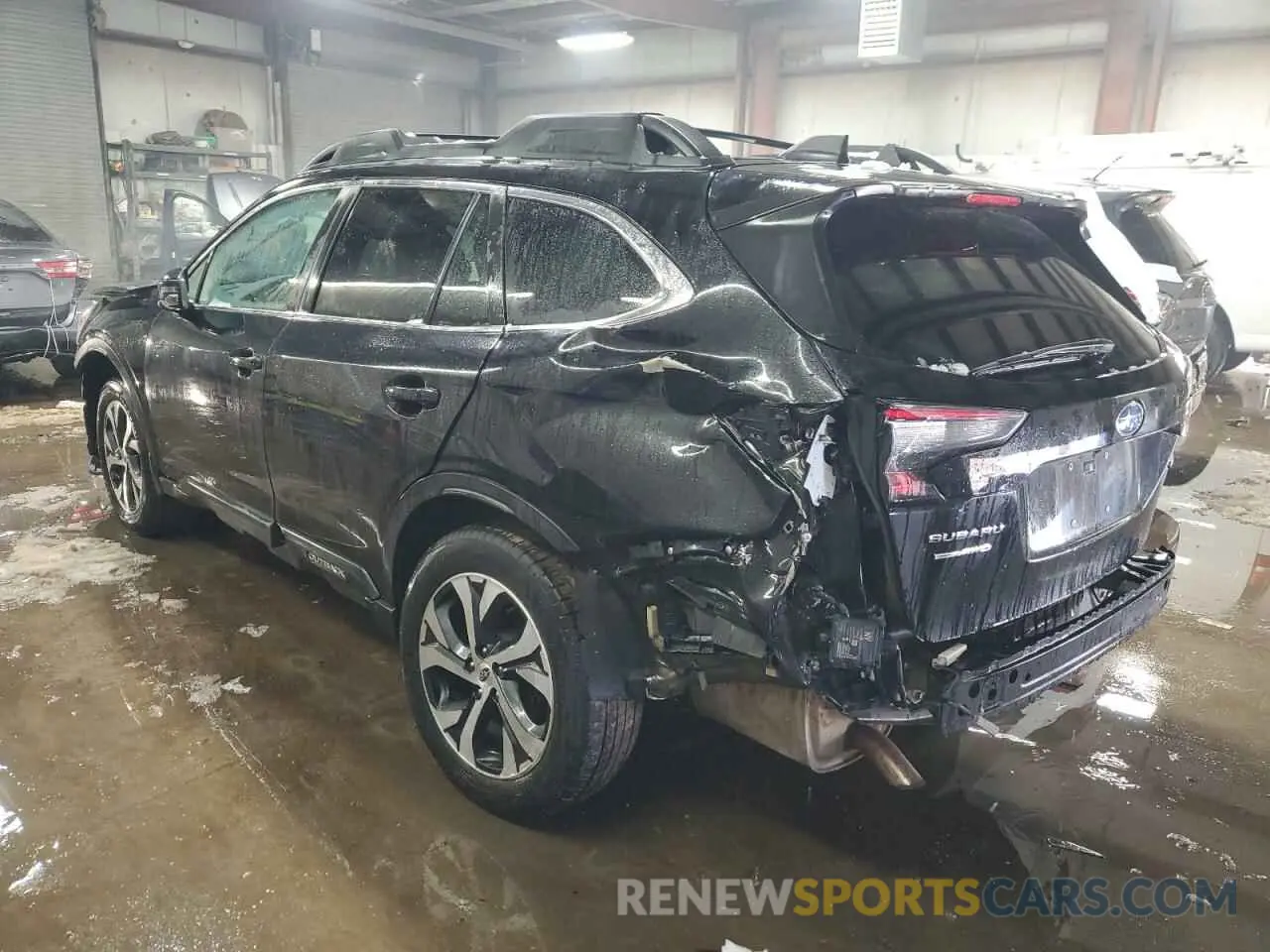 2 fotografías del automóvil dañado 4S4BTANCXL3105491 SUBARU OUTBACK 2020