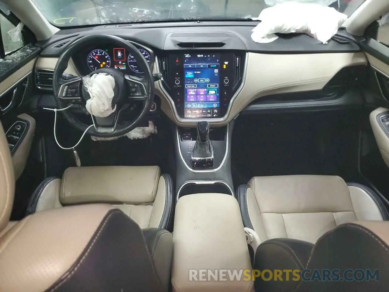 8 fotografías del automóvil dañado 4S4BTANCXL3105491 SUBARU OUTBACK 2020